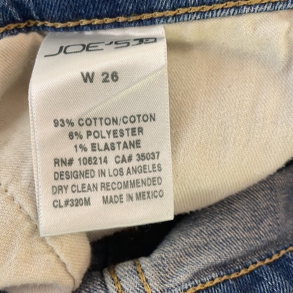 Joe’s Jeans Dana High Rise Denim Blue Jean Shorts size 26 - Picture 11 of 12